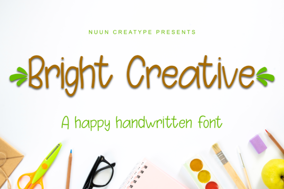 Bright Creative Font - Preview 5