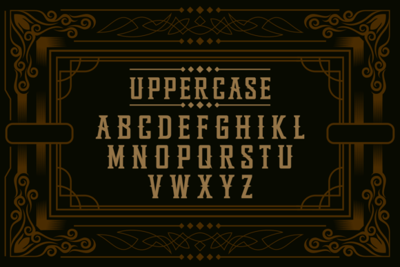 Broken Knight Font - Preview 1