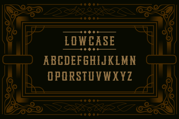 Broken Knight Font - Preview 2