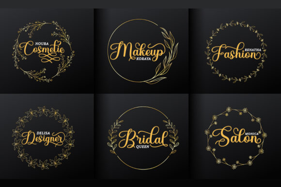 Diary Angelique Font PNG with transparent background - Preview 1