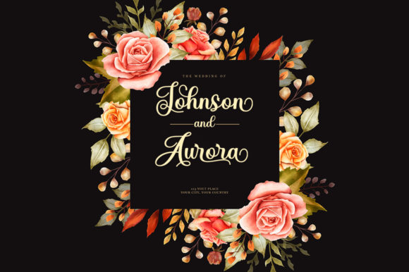 Diary Angelique Font PNG with transparent background - Preview 2