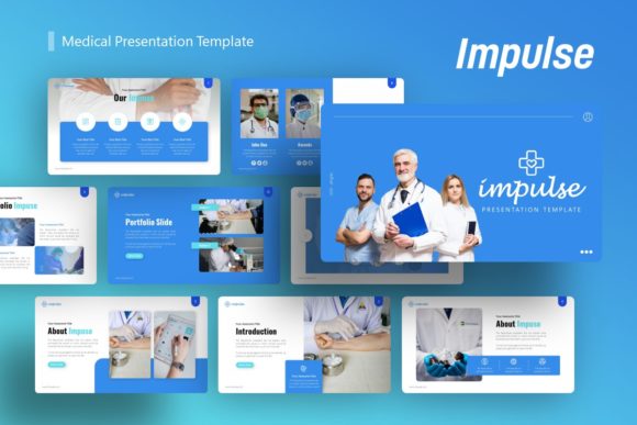 Preview of Impulse Medical Presentation Template