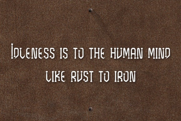 Iron Box Font - Preview 1
