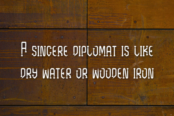 Iron Box Font - Preview 2