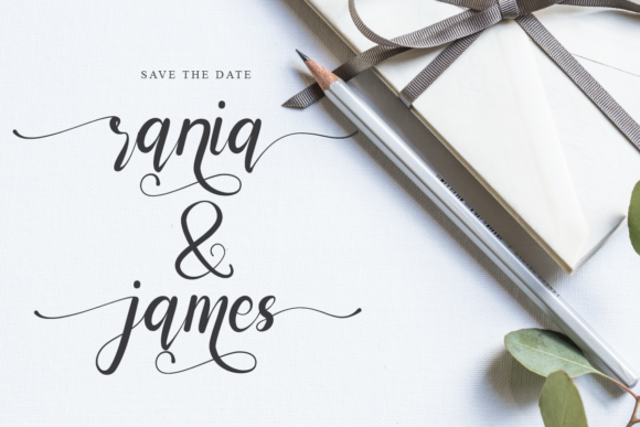 Katerlin Font PNG with transparent background - Preview 5