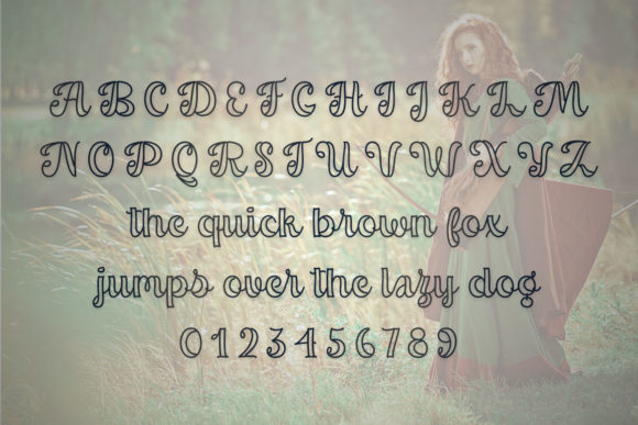 Magnilda Font PNG with transparent background - Preview 1