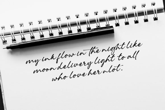 Reghina Font PNG with transparent background - Preview 5