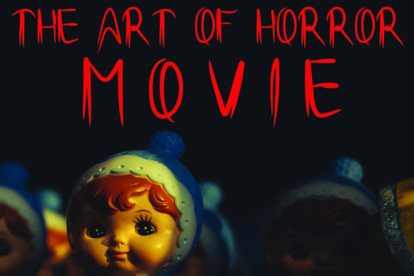 Scary of Horror Font PNG with transparent background - Preview 1