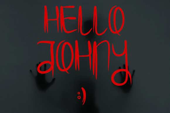 Scary of Horror Font PNG with transparent background - Preview 6
