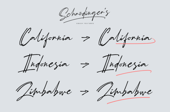 Schrödinger's Font PNG with transparent background - Preview 4