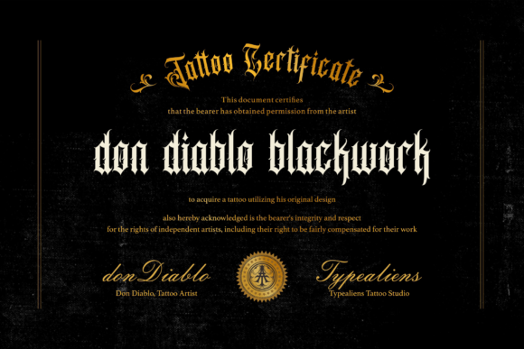 Acinonyx Jubatus Font - Preview 4