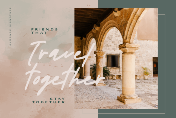 Almonde Font - Preview 1