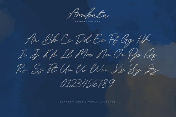 Amibata Font - Preview 4