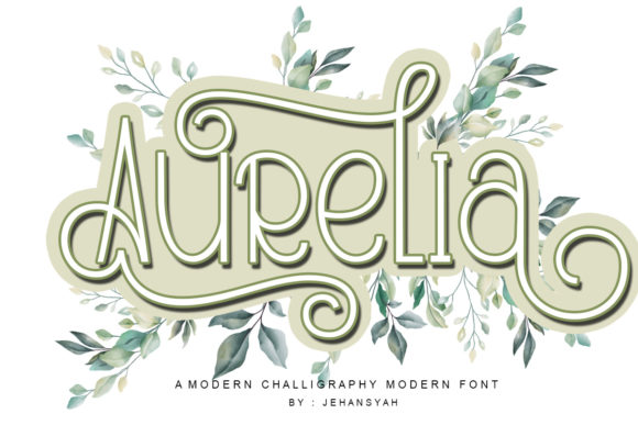 Aurelia Font - Preview 1