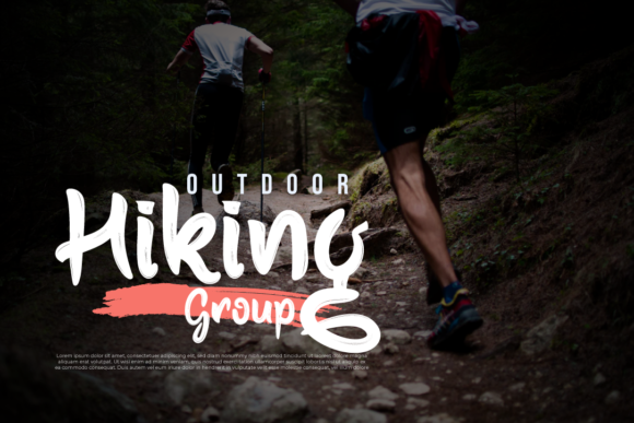 Basting Font - Preview 1