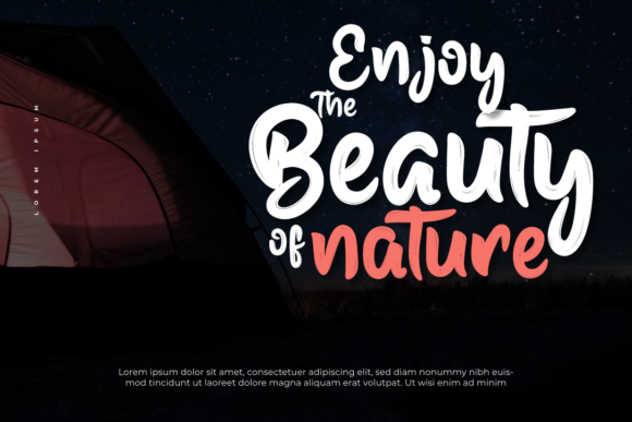 Basting Font - Preview 2