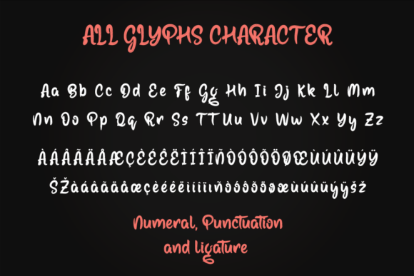Basting Font - Preview 6