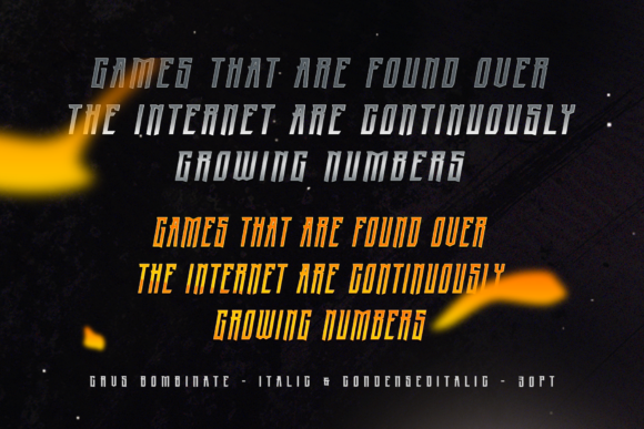 Bombinate Font - Preview 5