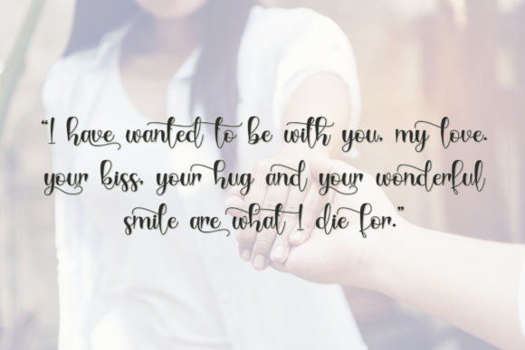 Bunnyheart Font - Preview 5