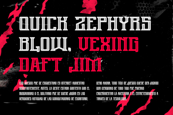 Burgher Font - Preview 3
