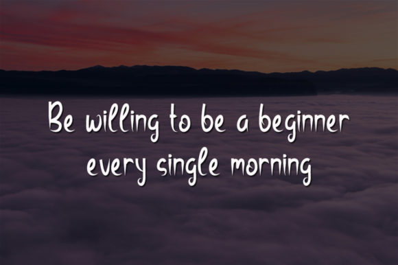 Cloudy Morning Font - Preview 2