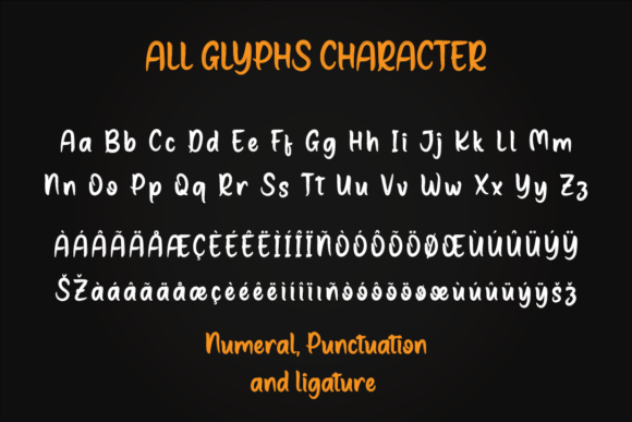 Gifted Font - Preview 5