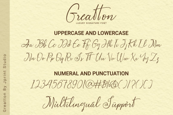 Greatton Font - Preview 5