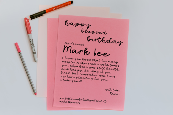 Happy Sunday Font - Preview 5