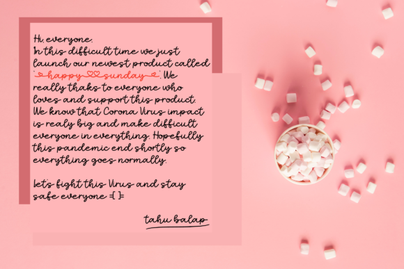 Happy Sunday Font - Preview 6