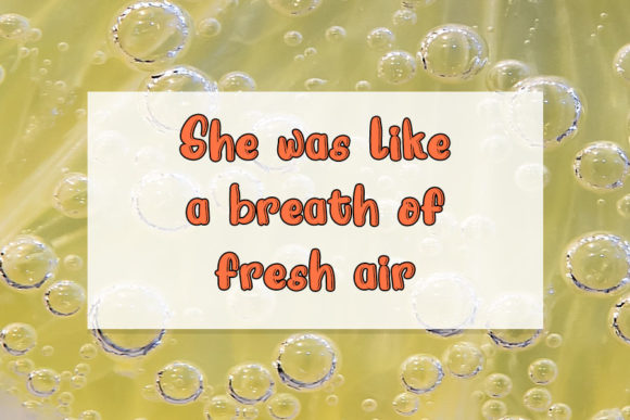 Juice Lemon Font - Preview 1