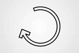 Left Back Arrow Line Icon Graphic by Graphic Nehar · Creative Fabrica