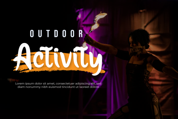 Manful Font PNG with transparent background - Preview 4