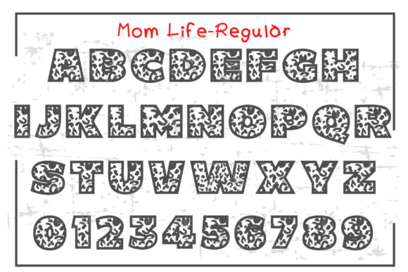 Mom Life Font font preview - 1