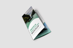 Trifold Brochure Mockup Graphic by Waliullah Solutions · Creative Fabrica