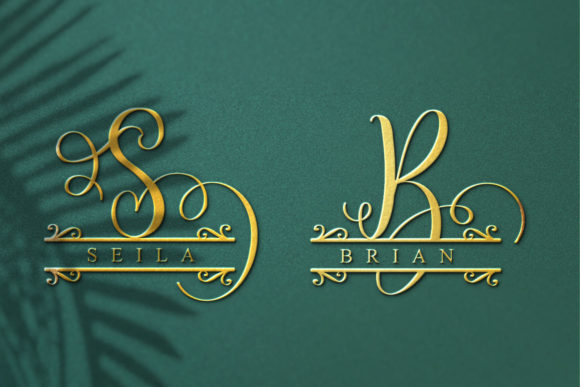Adella Monogram Font - Preview 1