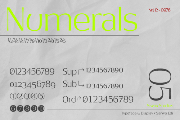 Afjat Font - Preview 6