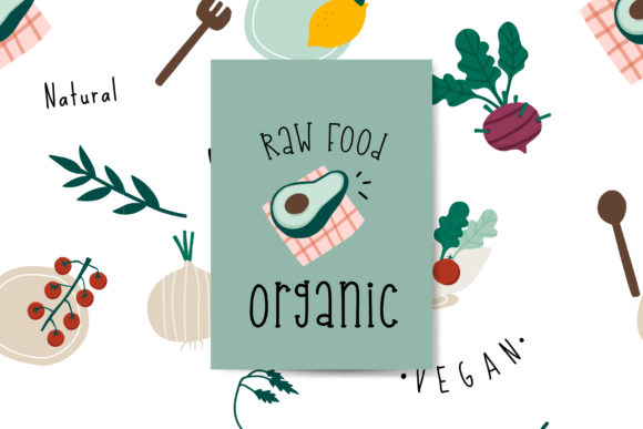 Avocado Healthy Font - Preview 6