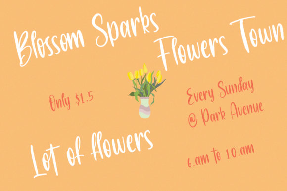 BlissHearts Font - Preview 5