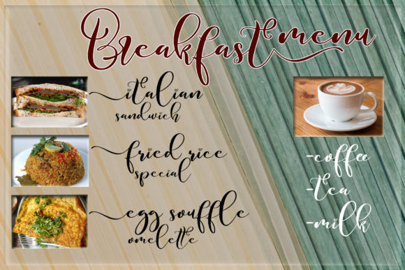 Bolognese Font - Preview 5
