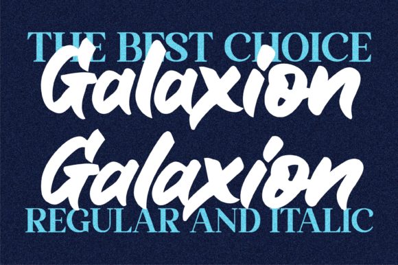 Galaxion Font - Preview 2
