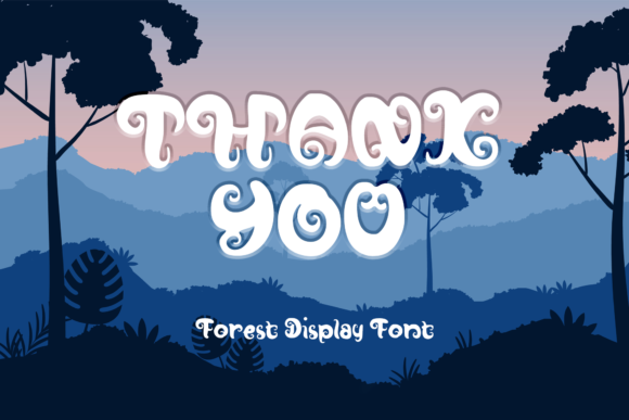 Hutan-Island Font PNG with transparent background - Preview 5