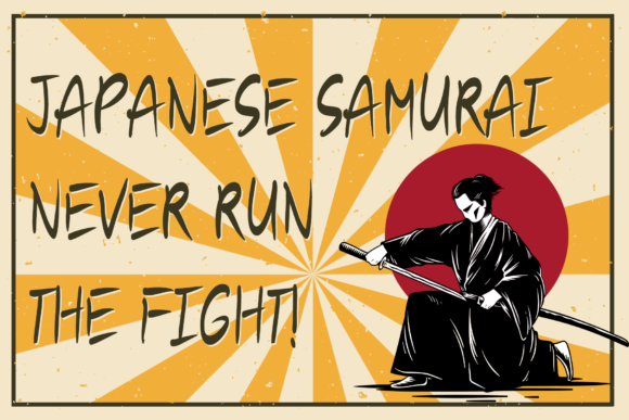 Japan Day Font PNG with transparent background - Preview 2