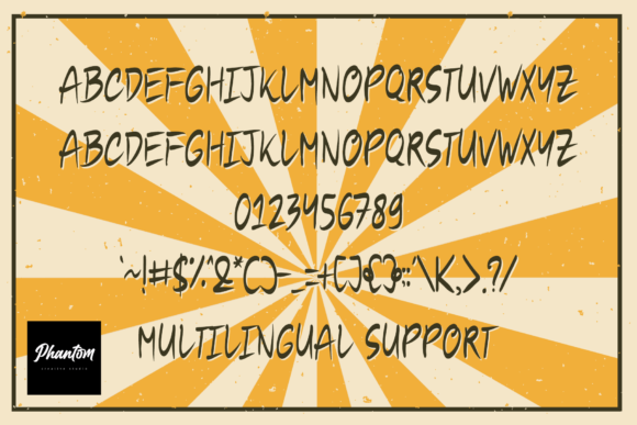Japan Day Font PNG with transparent background - Preview 4