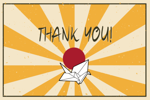 Japan Day Font PNG with transparent background - Preview 5