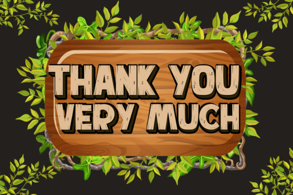 Jungle Wild Font font preview - 4