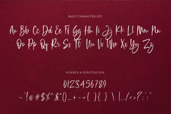 Maressy Font PNG with transparent background - Preview 5
