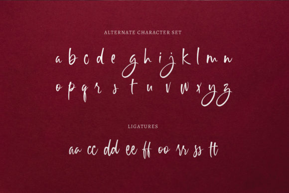 Maressy Font PNG with transparent background - Preview 6