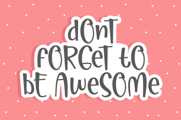 Mouris Font PNG with transparent background - Preview 5