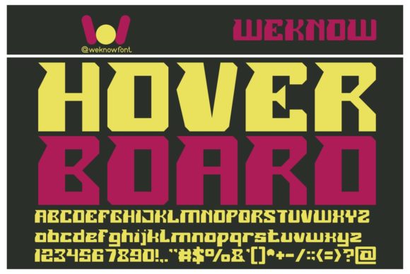 Roller Blade Font PNG with transparent background - Preview 4