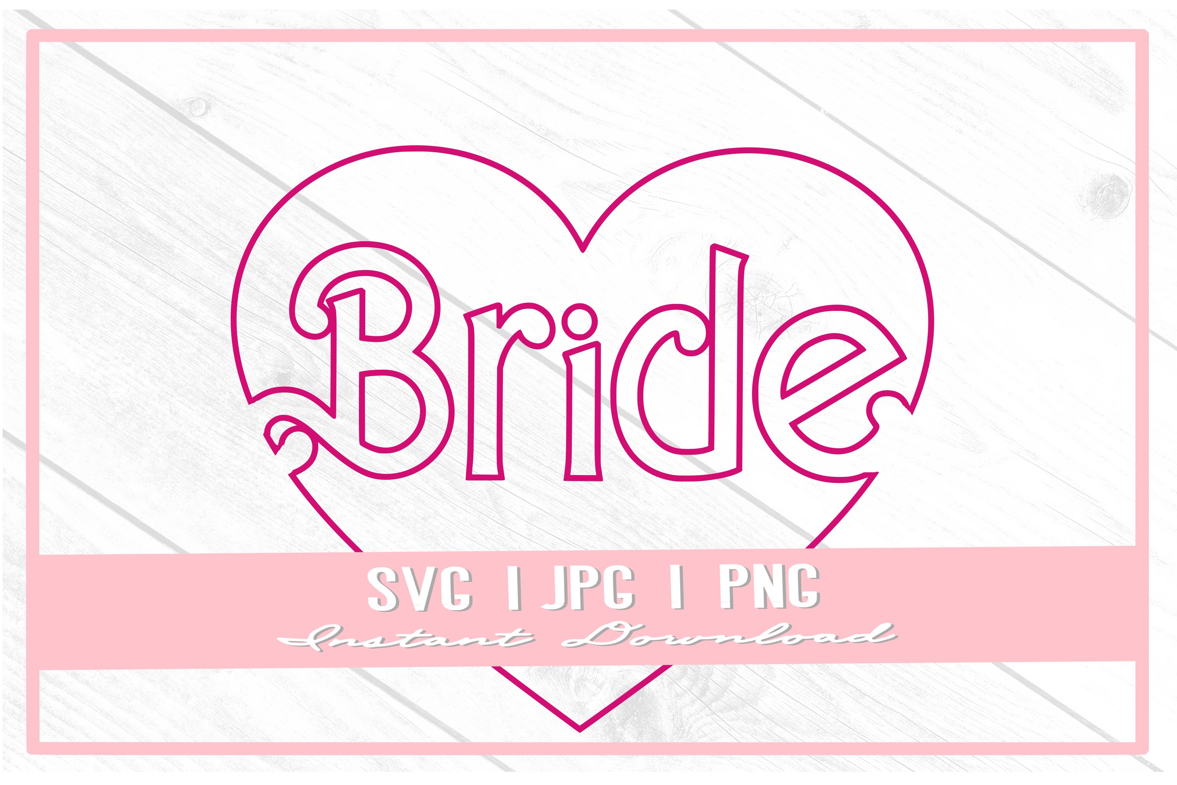90s Bride Doll Heart Bachelorette